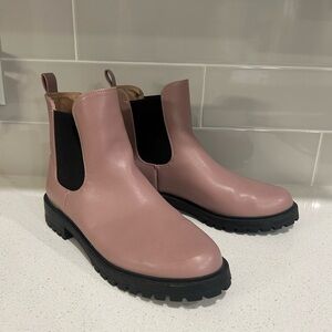 Women's Pink Chelsea Boots size: 8.5